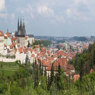 Panorama of Prague