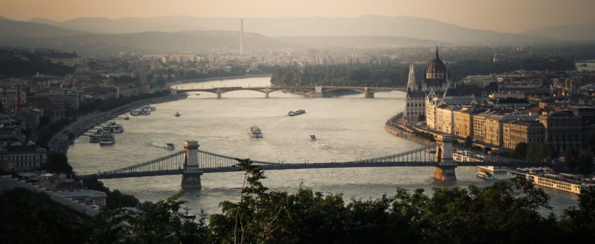 Budapest Skyline from Gellért Hill