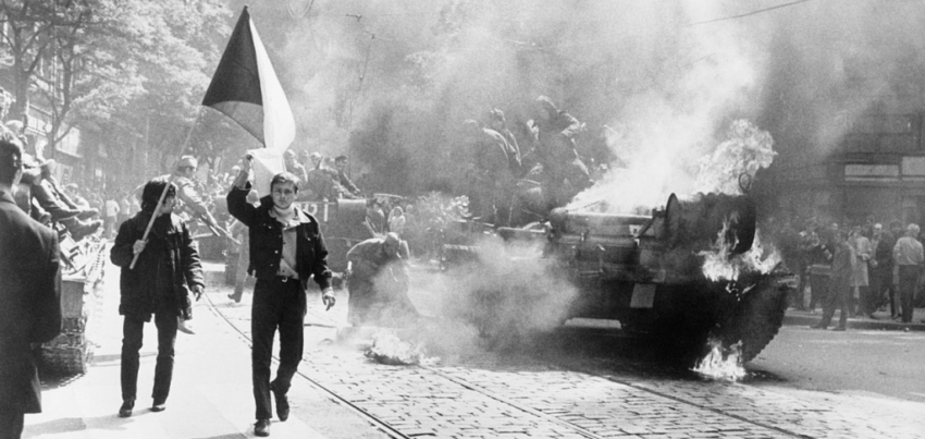 Prague Spring Protest, 1968