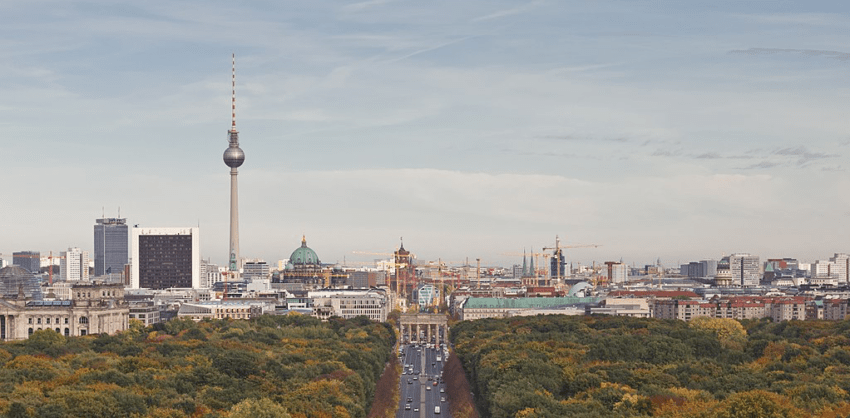 Berlin's Summer Skyline